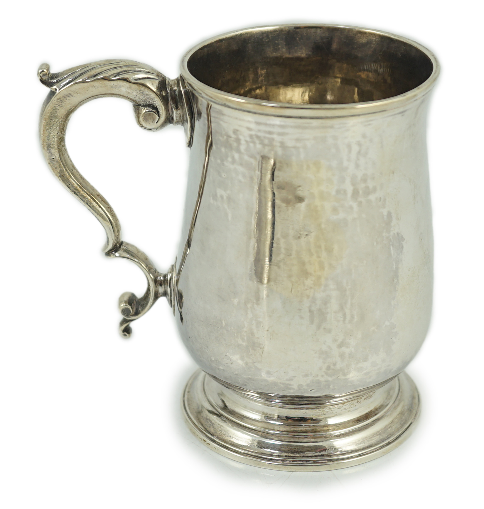 A George III silver baluster mug, by Thomas Wallis I